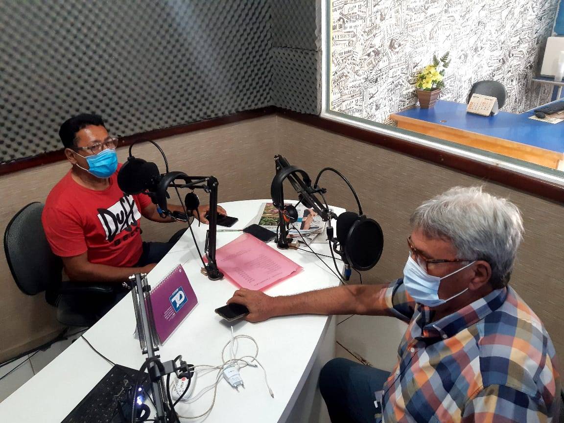 Vereador Feitosa na Rádio Vanguarda FM